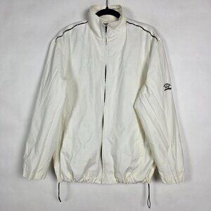 Paul & Shark Yachting Ivory Mens Large Long Sleeve Full Zip Jacket